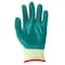 Showa Textile Gloves, Palm Coat, 1 Abrasion Level, Green, 8 12 PK 4500-08 - alternate 2